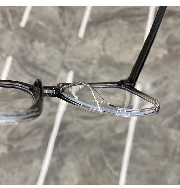 Leichter Rahmen Anti-Blaulicht-Brille Schwarz Transparent Optische Brille Frauen Männer